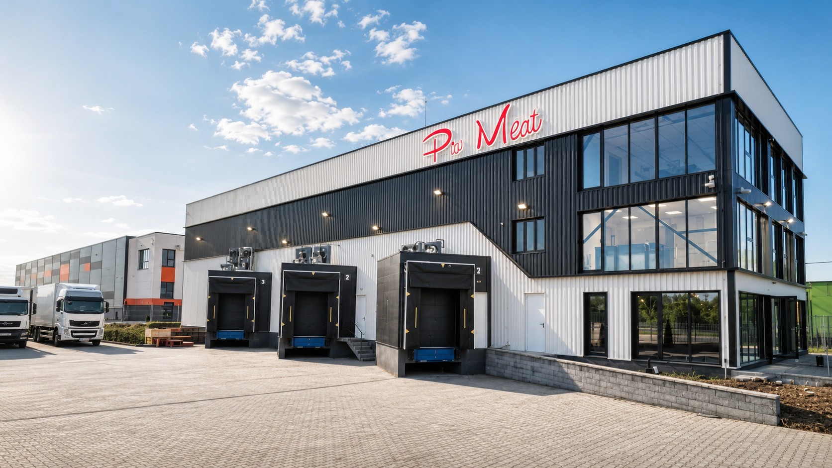 Frozen goods warehouse and offices, Sibiu